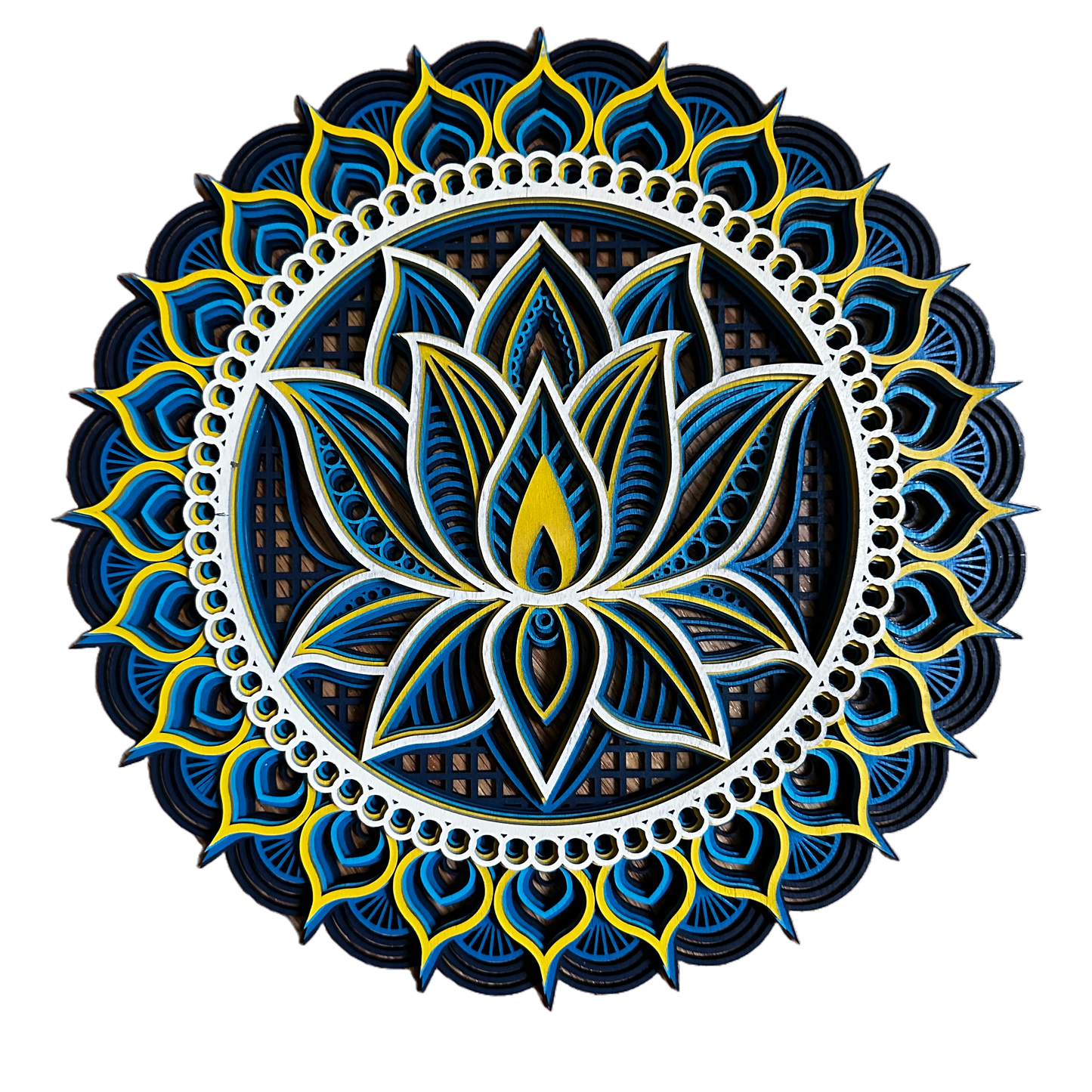 3D Lotus Mandala